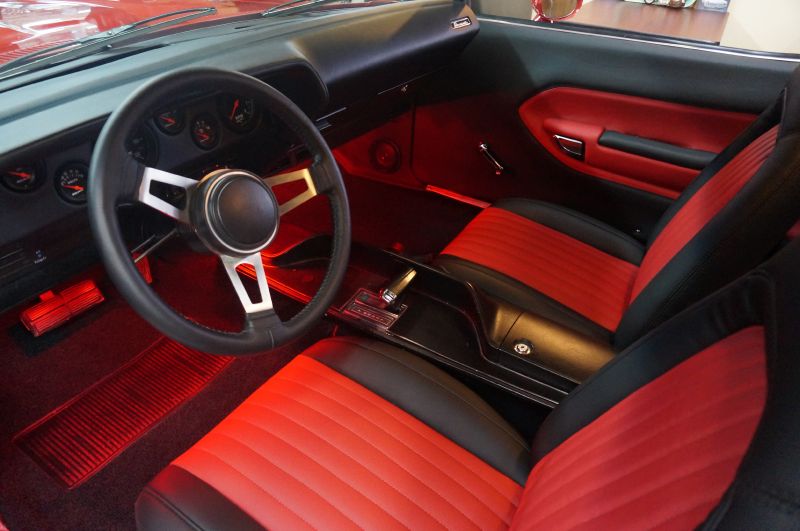 73 Cuda Custom Interior Dash