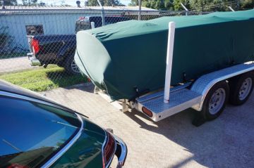 Antique Boat & Cockpit Cover