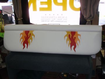 Rear Deck - Hot Flames!