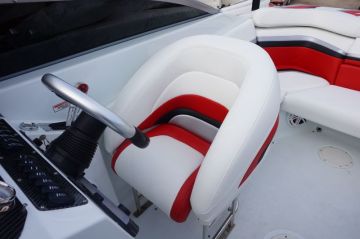 Red, Silver, Black & White Go Fast