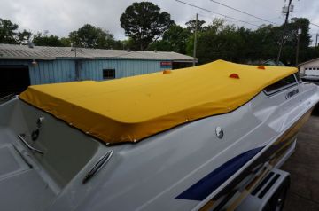 Yellow Fountain Boat Cover _1