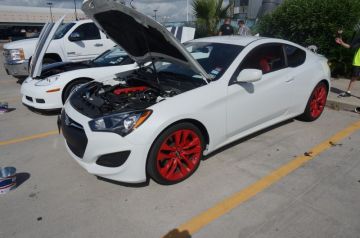 Hooter's Webster Car Show 2014