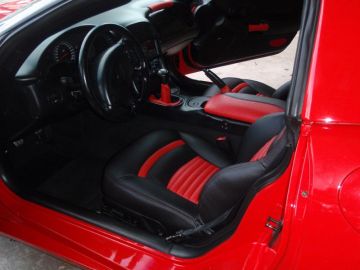 1994 Corvette - Red Ostrich