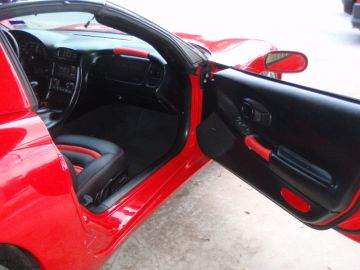 1994 Corvette - Red Ostrich