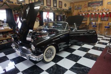 57 T-Bird Blk/Turquoise