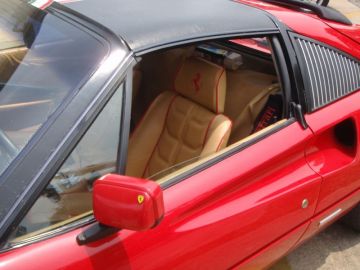 Ferrari w/ red piping accents !!!