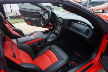 Red Pleated Vette