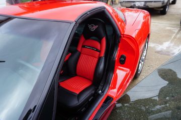 Red Pleated Vette