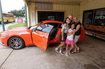 Spicy Orange Mustang GT