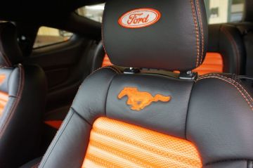 Spicy Orange Mustang GT