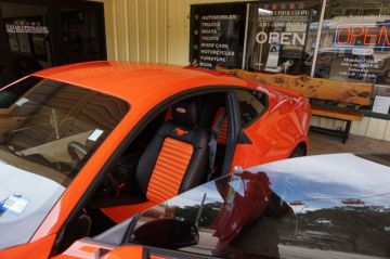 Spicy Orange Mustang GT