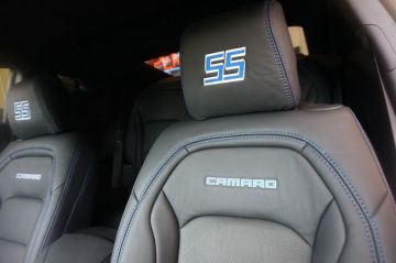 SS Camaro Blue Stitch Custom