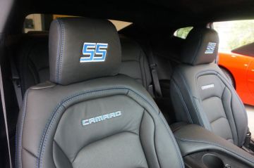 SS Camaro Blue Stitch Custom