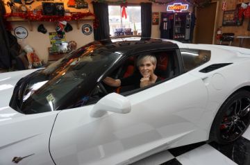 Trish's 2015 Vette - PURRRRR