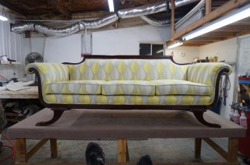 Antique Couch Modernized