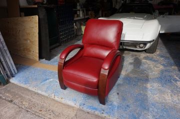 Bright Red Recliner_1