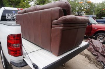 Brown Leather Couch _2