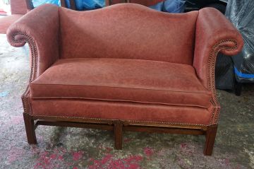 Leather Loveseat_1