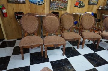 Leopard Kitchen Chairs