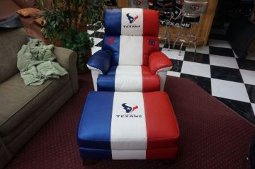 Texans Chair & Ottoman _1