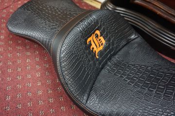 Black Gator/Orange Stitch_1