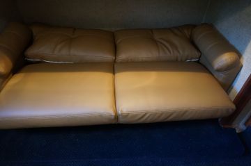 Blue Leopard & Camel Interior