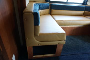 Blue Leopard & Camel Interior