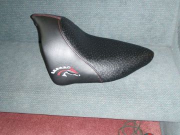 Custom Iron Horse Motorcycle Seat Upholstery by 5 Star