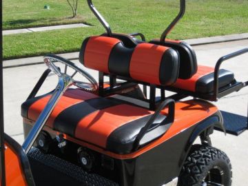 Harley/Halloween Golf Cart