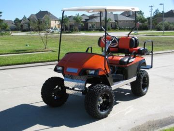 Harley/Halloween Golf Cart