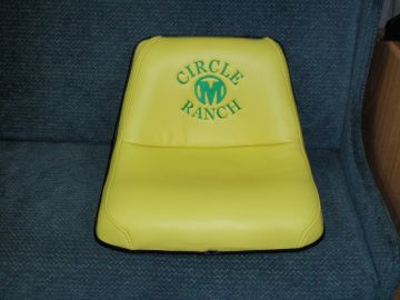 Mower Seat - Circle M Ranch