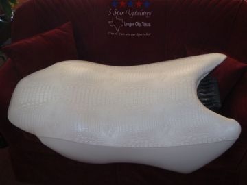 White Gator Sea Doo Seat